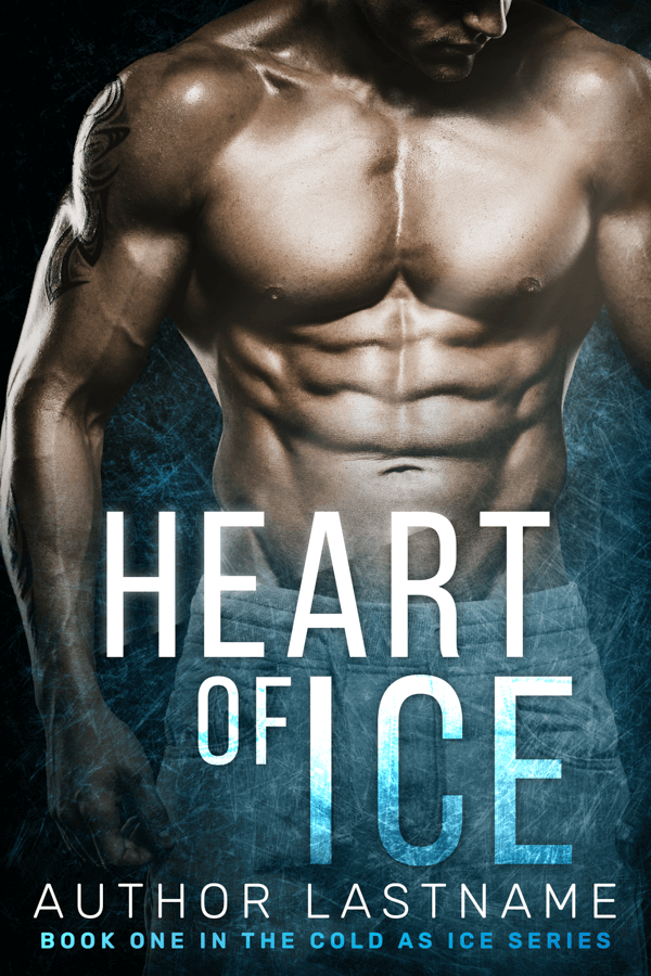 Heart of Ice - Premade Book Cover by Angela Haddon Book Cover Design